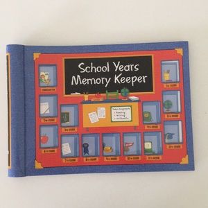 New School Years Memory Keeper Book Scrapbook K-12